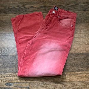 Urban outfitters pink corduroy pants